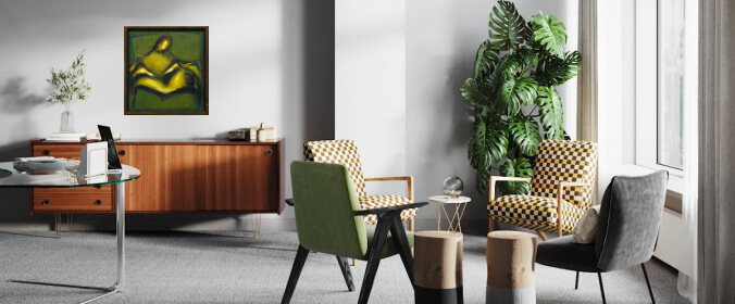 Картина «Пьета» в интерьере