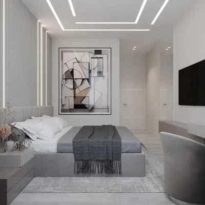 Евроремонт трехкомнатной квартиры по готовому дизайн-проекту от компании Domeo