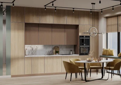 Косметический и дизайнерский ремонт кухни от компании Domeo