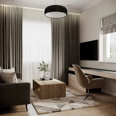 Ремонт гаража и домашнего кабинета от компании Domeo