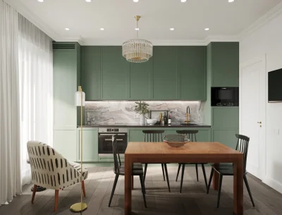 Ремонт трехкомнатной квартиры от застройщика ПИК с перепланировкой от компании Domeo