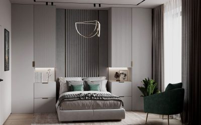 Ремонт двухкомнатной квартиры распашонки в панельном доме серии п44т от компании Domeo