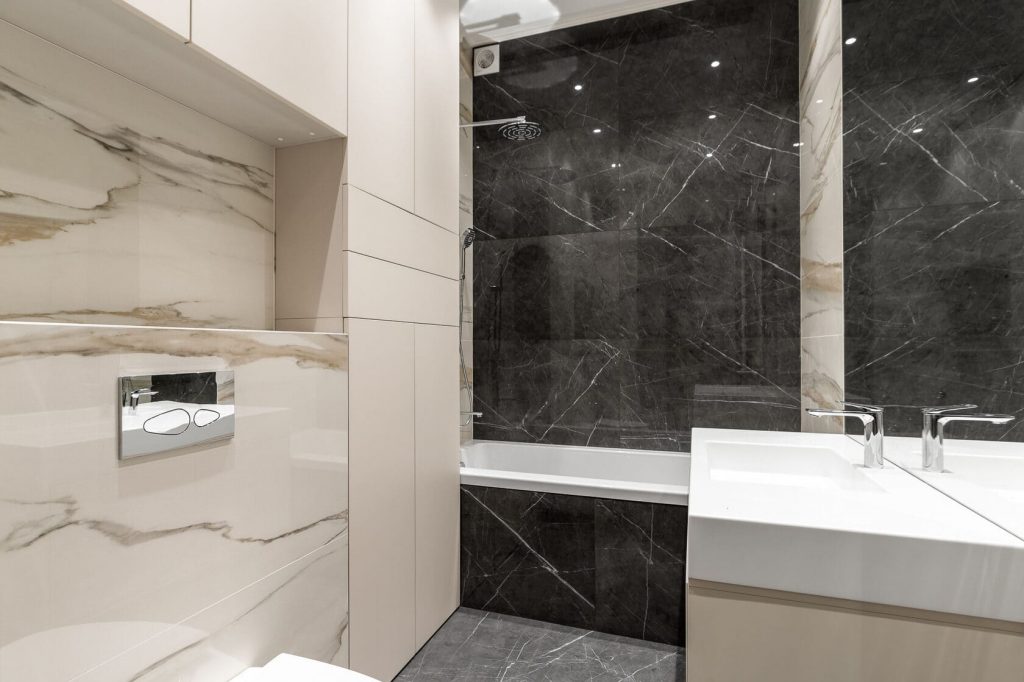 ремонт санузла в трехкомнатной квартире