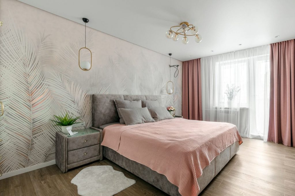 Ремонт мастер спальни в двухкомнатной квартире