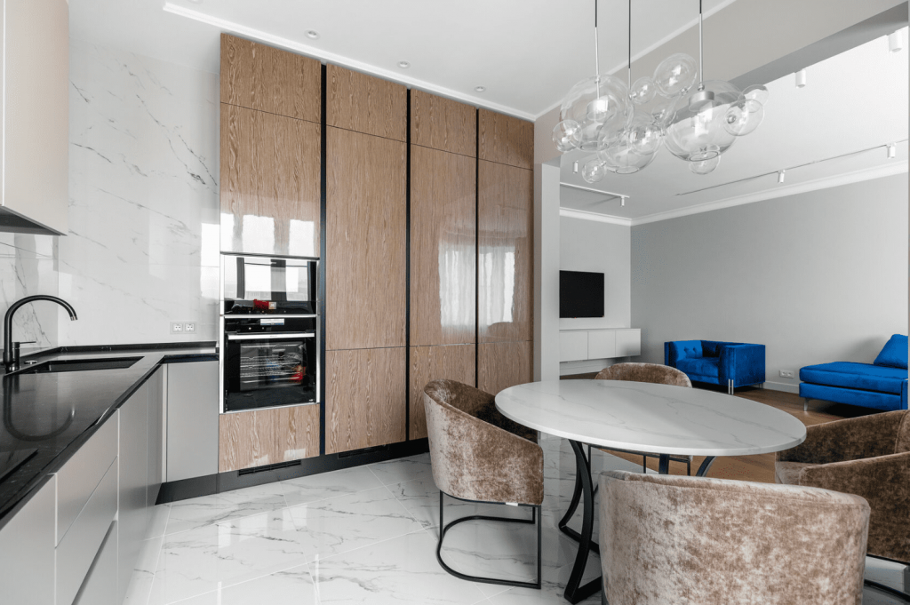 ремонт кухни трехкомнатной квартиры