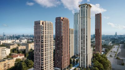 Ремонт квартиры 40 кв м в ЖК Павелецкая сити от компании Domeo