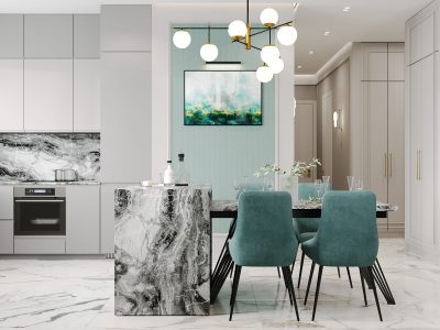 Дизайнерский ремонт двухкомнатной квартиры под ключ от компании Domeo