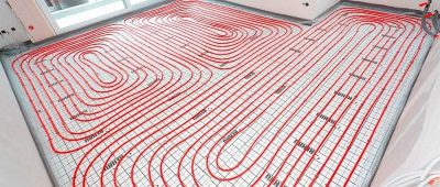 Монтаж тёплого пола в доме серии П-3 от компании Domeo