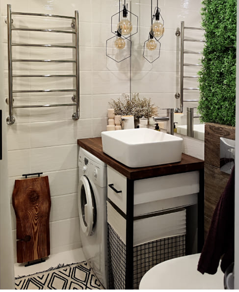 реальные фото ремонта ванных