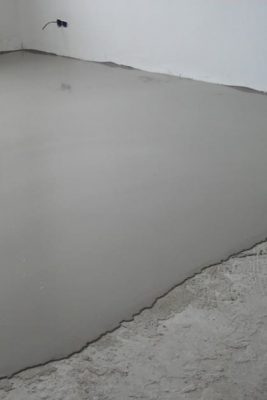 Стяжка пола в квартире II 68 от компании Domeo