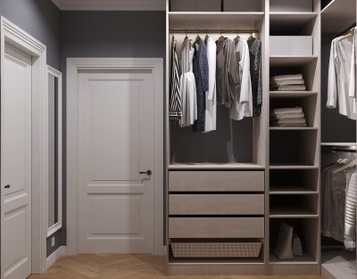 Ремонт комнаты гардероба от компании Domeo