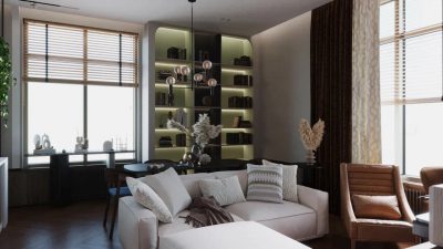 Недорогой ремонт однокомнатной квартиры в кредит от компании Domeo