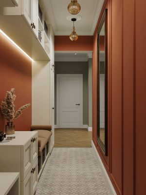 Ремонт коридора в хрущевке под ключ от компании Domeo