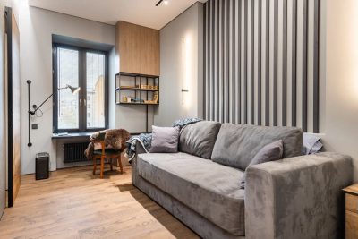 Косметический ремонт трехкомнатной квартиры под ключ от компании Domeo