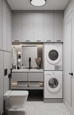 Ремонт ванной комнаты в квартире в сталинке под ключ от компании Domeo