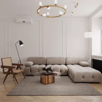 Дизайнерский ремонт двухкомнатной квартиры под ключ от компании Domeo