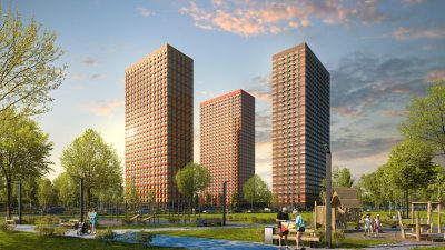 ремонт однокомнатных квартир студий в ЖК Сигнальный 16 от компании Domeo