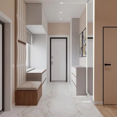 Недорогой ремонт однокомнатной квартиры после пожара от компании Domeo