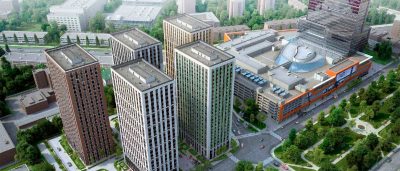 Косметический ремонт двухкомнатной квартиры в ЖК Водный от компании Domeo