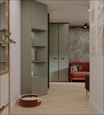 Ремонт однокомнатной квартиры под ключ в новостройке от компании Domeo