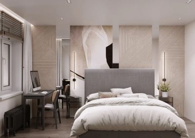 Ремонт студии 23 кв м по готовому дизайн-проекту от компании Domeo