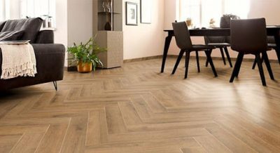 Укладка ламината в доме серии П-3 от компании Domeo