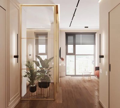 Ремонт двухуровневой квартиры в стиле неоклассика от компании Domeo