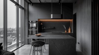 Премиальный ремонт квартиры в стиле минимализм от компании Domeo