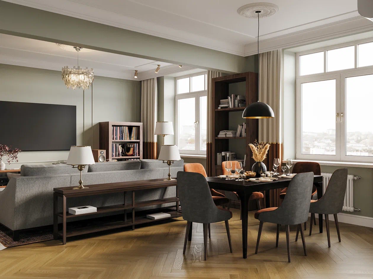 Капитальный ремонт квартиры в старом фонде от компании Domeo