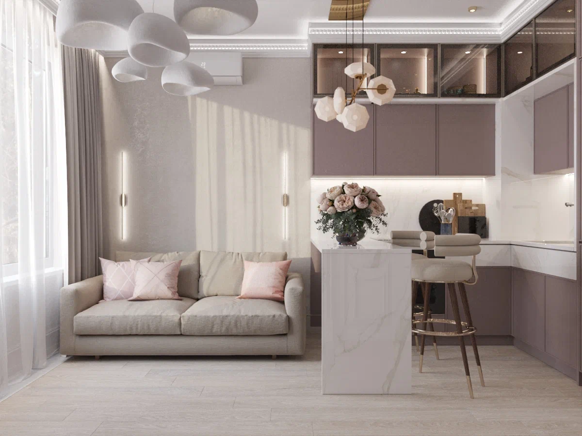 ремонт квартир площадью 20 кв м в Подмосковье от компании Domeo