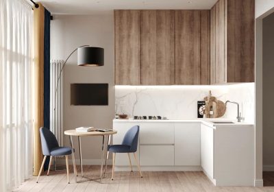 ремонт и дизайн студий 23 кв м от компании Домео