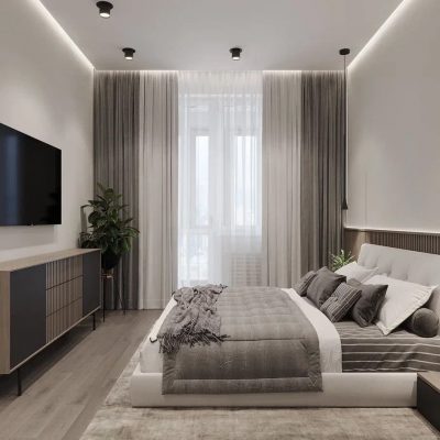 Ремонт трехкомнатной квартиры под ключ в панельном доме от компании Domeo