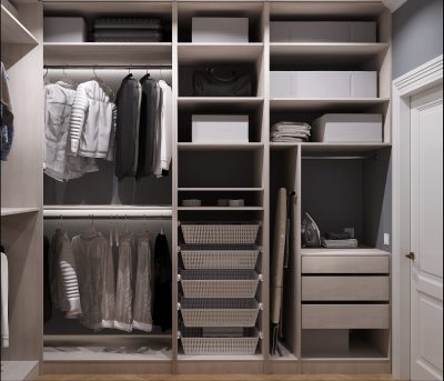 Элитный ремонт квартиры с гардеробом под ключ от компании Domeo