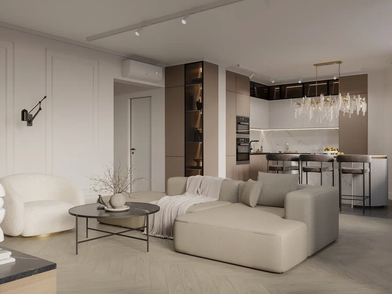 Ремонт сталинской квартиры под ключ от компании Domeo