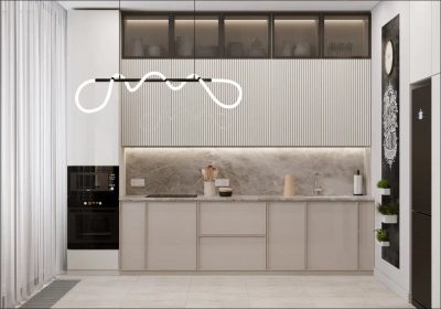 Дизайн и ремонт квартиры в стиле минимализм от компании Domeo