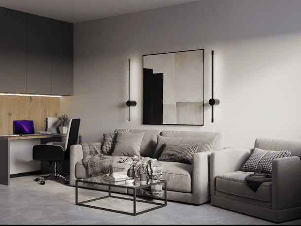 Обзор квартиры 40 кв м