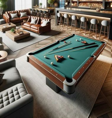 Элитный ремонт квартиры с бильярдной комнатой под ключ от компании Domeo