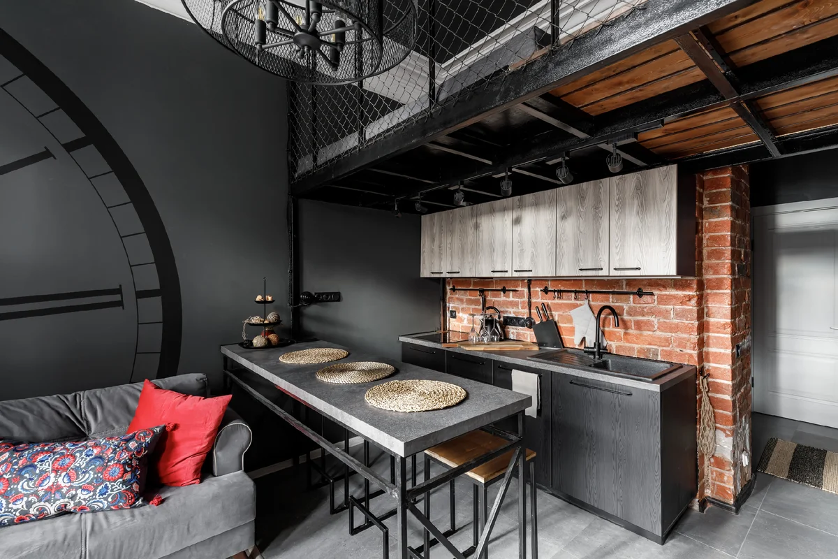 Обзор ремонта квартиры в стиле лофт