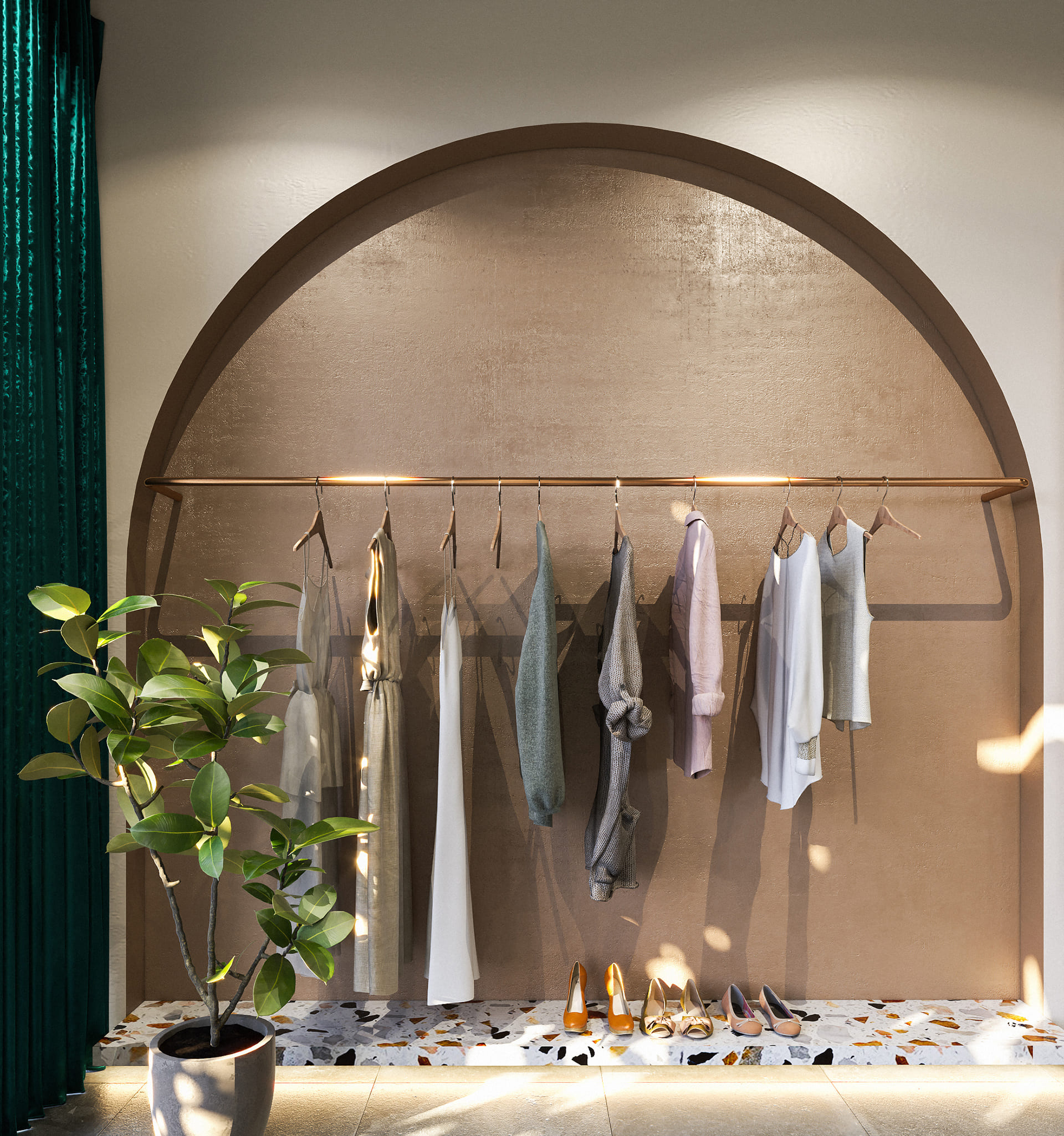 Капитальный ремонт магазина от компании Domeo