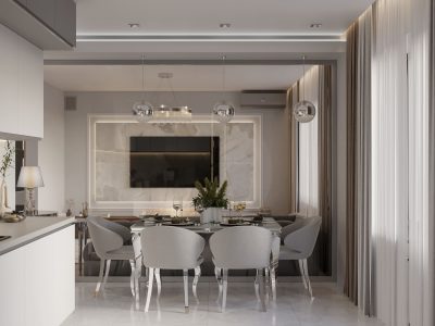 Ремонт большой комнаты 20 кв м от компании Domeo