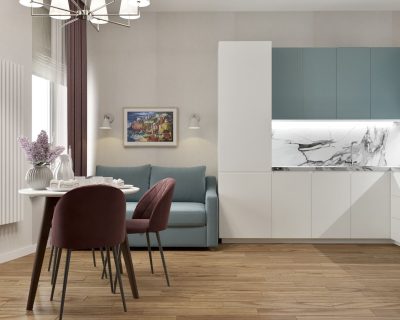 Предпродажный ремонт студии 23 кв м от компании Domeo