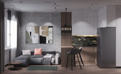 Ремонт студии от застройщика ПИК под сдачу от компании Domeo