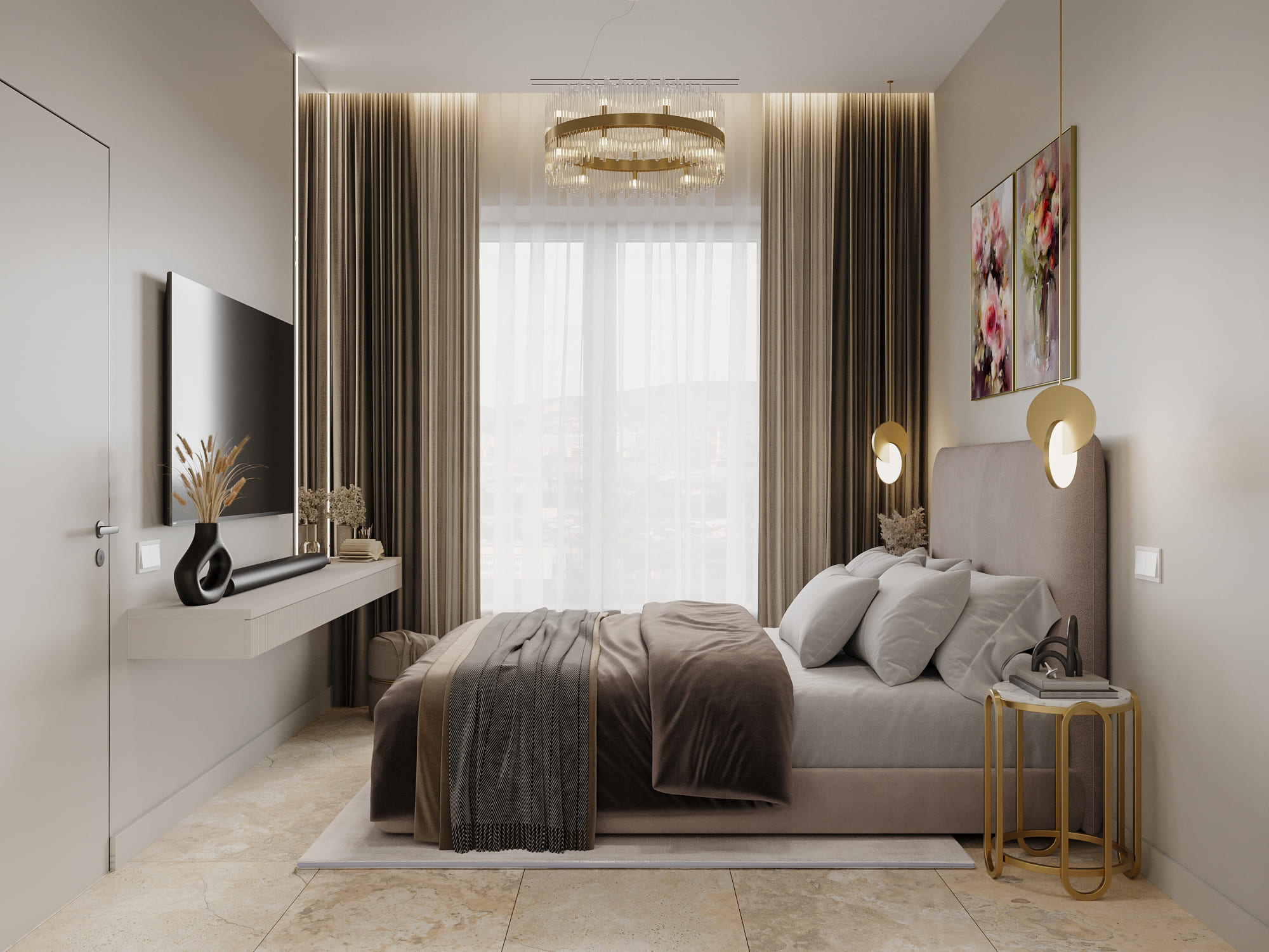 Капитальный ремонт двухкомнатной квартиры под ключ от компании Domeo