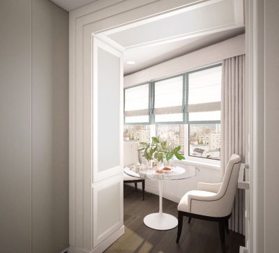 Косметический ремонт эконом класса однокомнатной квартиры от компании Domeo