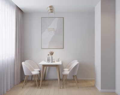 Ремонт кухни 8 кв м в современном стиле от компании Domeo