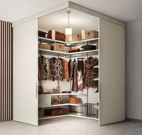 Варианты гардеробной для квартиры