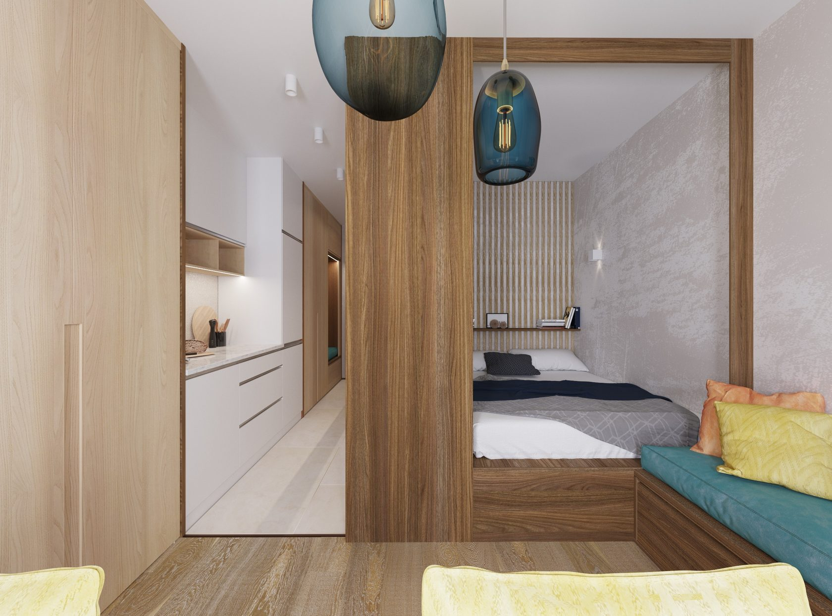 Идеи для дизайна студии от Domeo