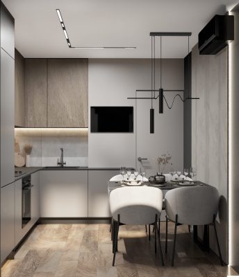 Ремонт однокомнатной квартиры в доме серии п44 от компании Domeo