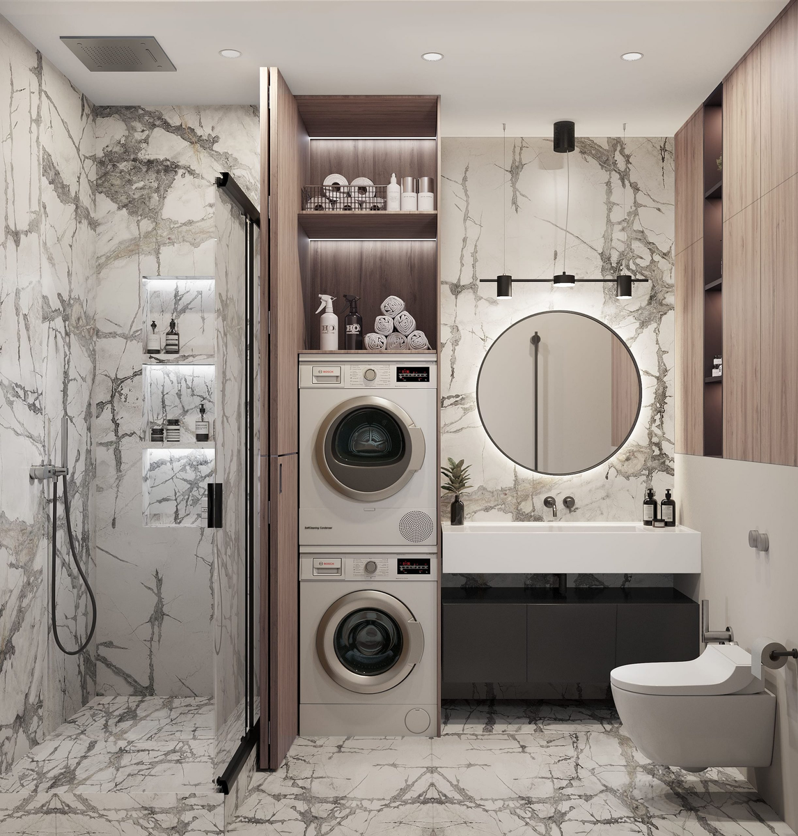 Главные ошибки при обустройстве постирочной