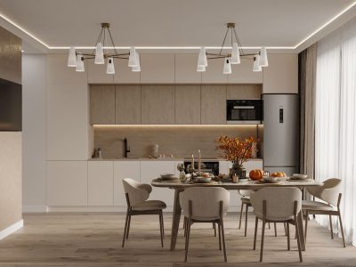 Ремонт комнаты кухни от компании Domeo